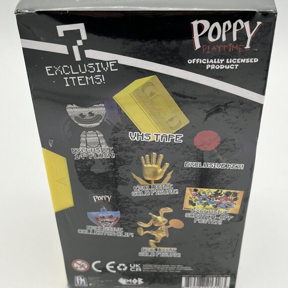 Poppy Playtime VHS Bundle 7 Exclusive Items Phatmojo Mob Games Brand New Sealed - Picture 8 of 8